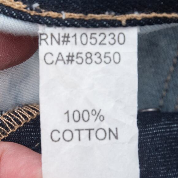 Current/Elliott Button Fly The Stovepipe Jeans In Hearst Size 27 - Picture 9 of 13